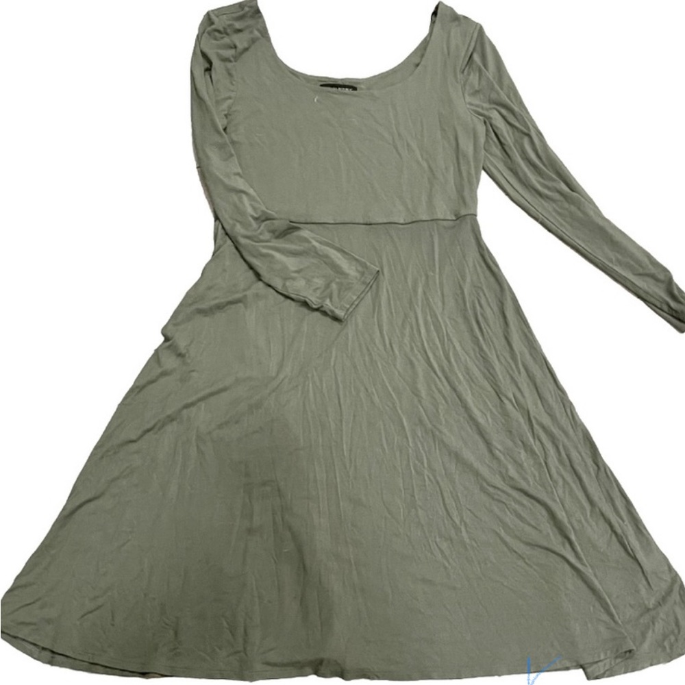 Banana Republic Olive Midi Dress - Picture 5 of 5